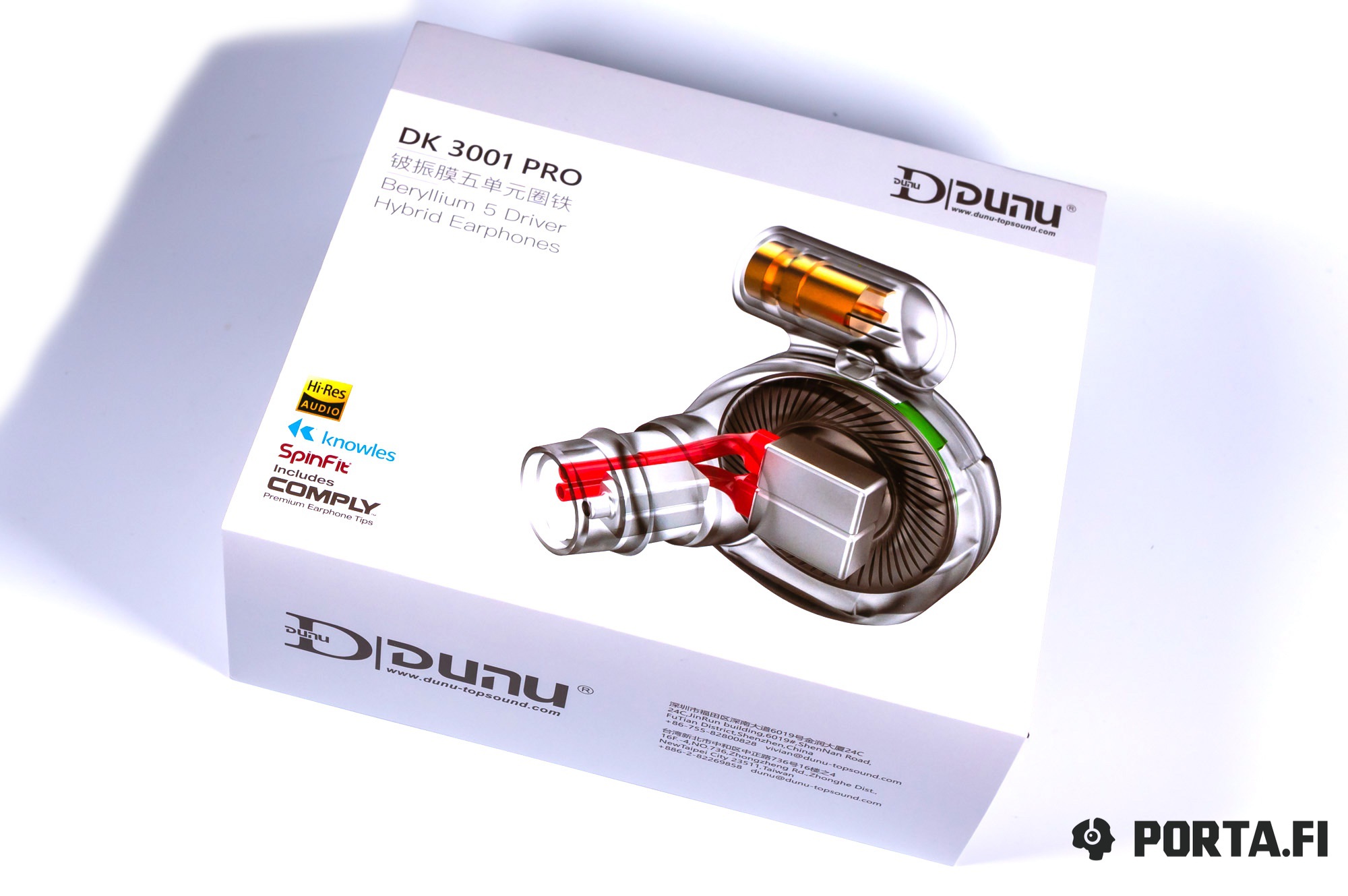 Dunu DK-3001 Pro review — correct way of updating - Porta Fi