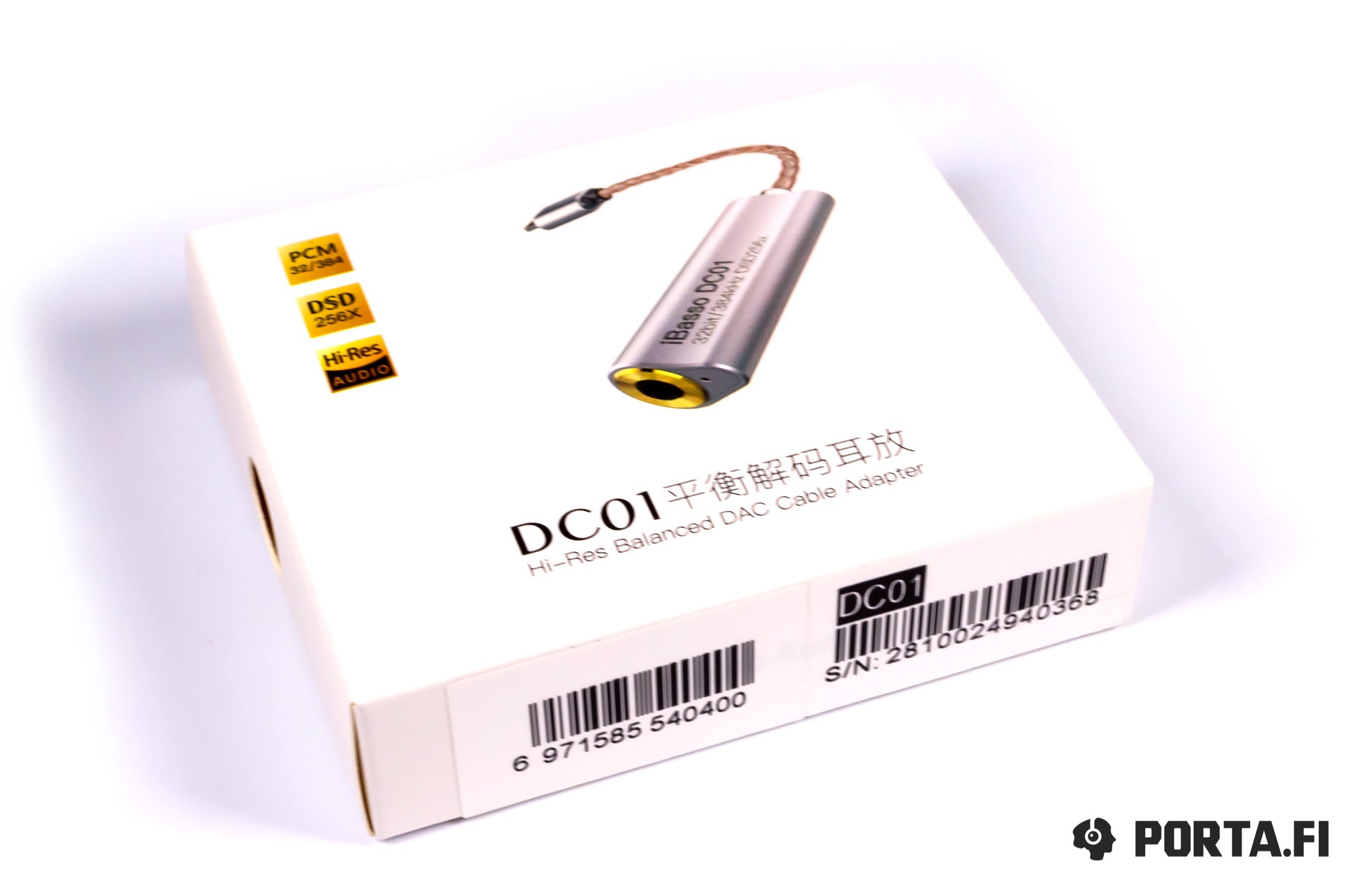 iBasso DC01 DAC adapter review — a powerful shortie - Porta Fi