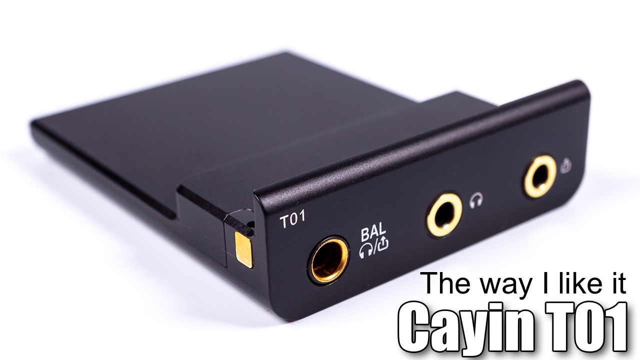 Video review of T01 audio module for Cayin N6ii