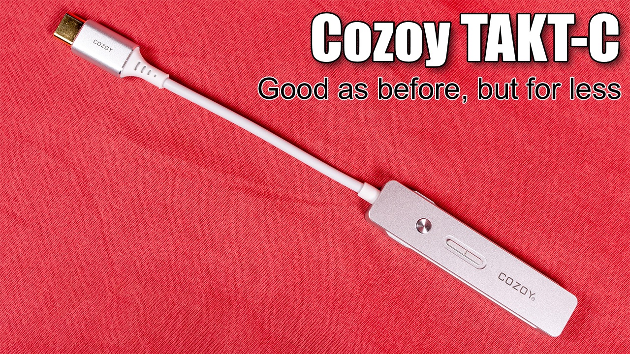 Cozoy TAKT-C mobile DAC video review - Porta Fi