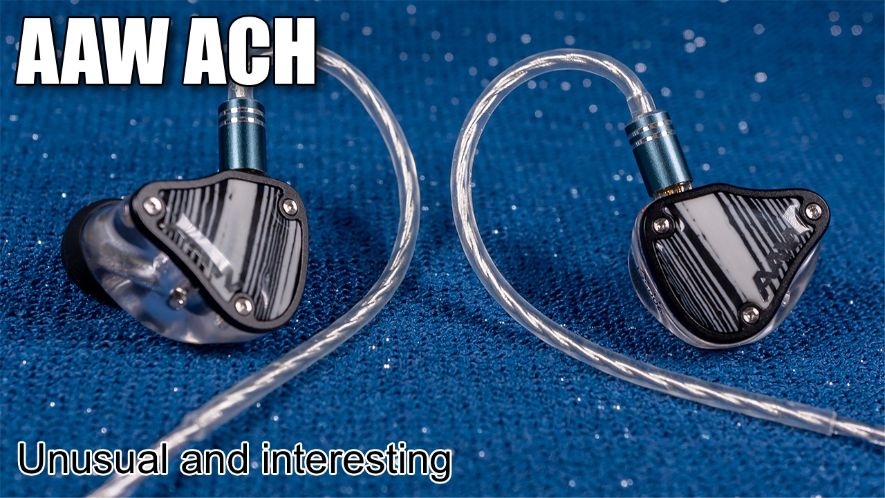 AAW ACH earphones video review