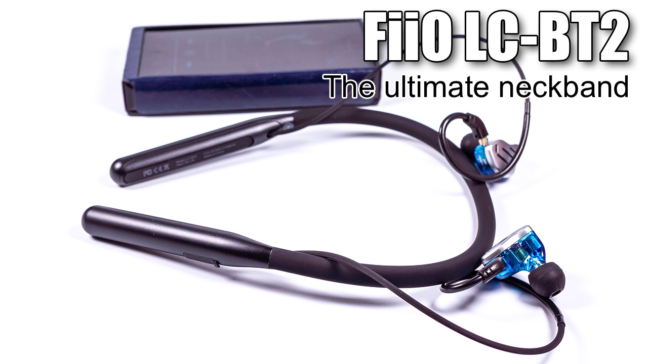 FiiO LC-BT2 neckband Bluetooth adapter video review - Porta Fi
