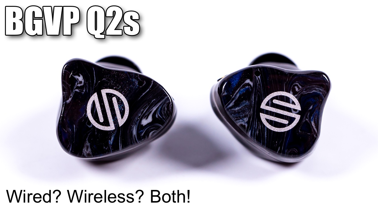 BGVP Q2s true wireless earphones video review