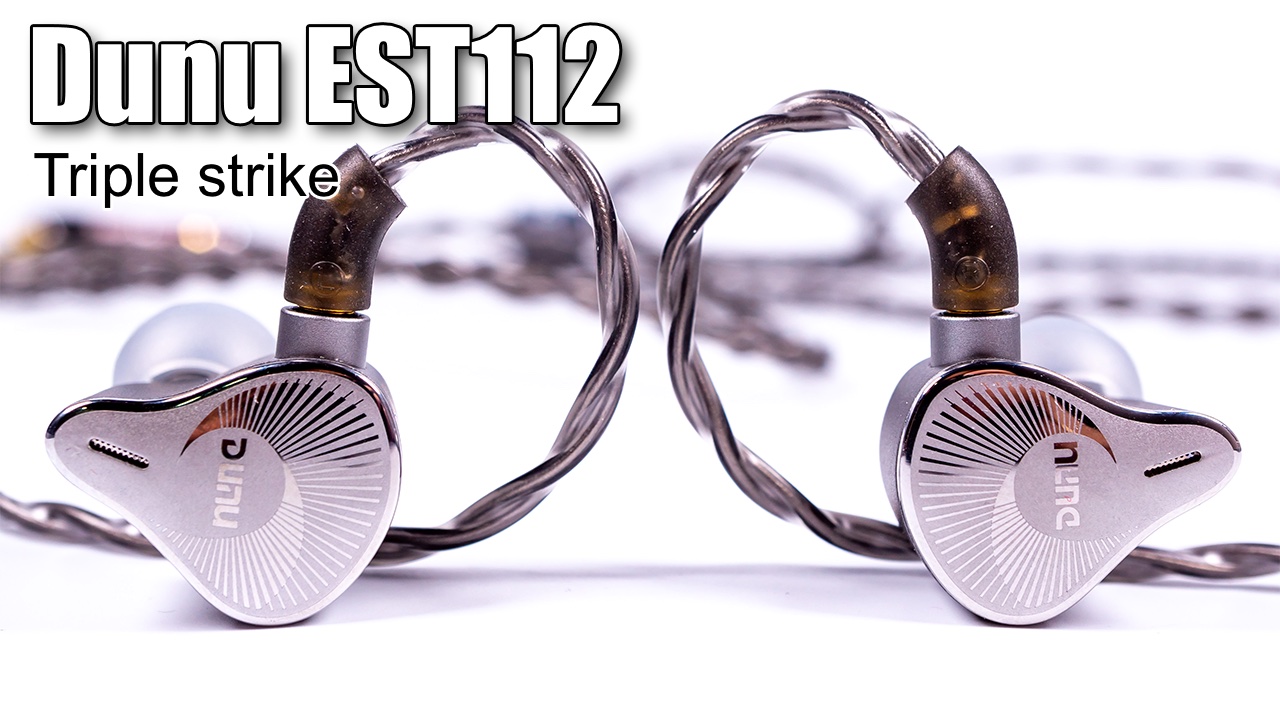 Dunu EST112 hybrid earphones video review