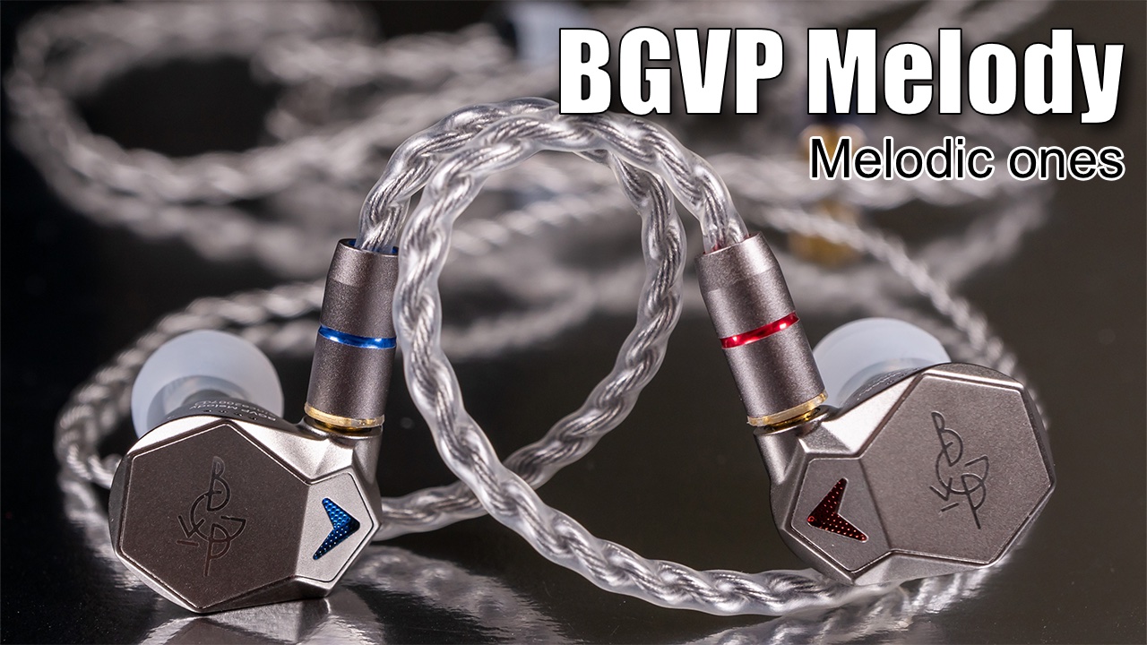 BGVP Melody single dynamic driver earphones review - Porta Fi