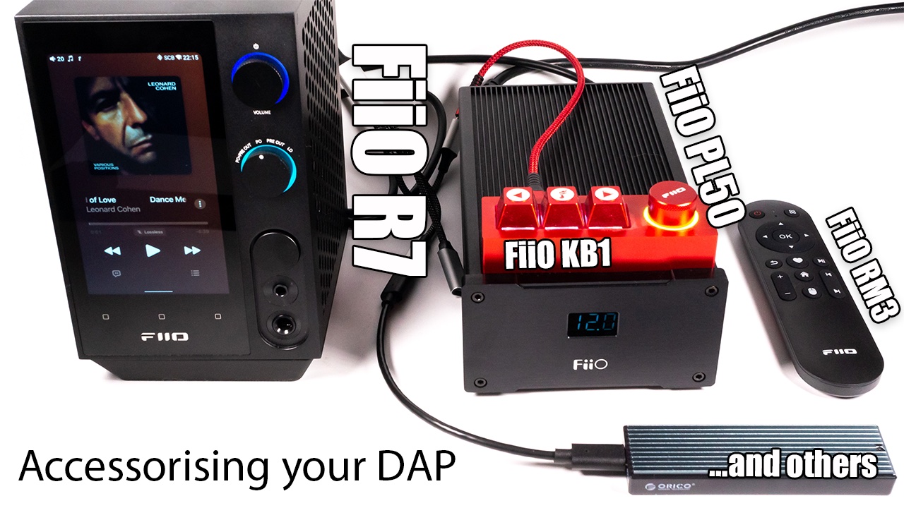 Useful accessories for FiiO R7 and other DAPs - Porta Fi