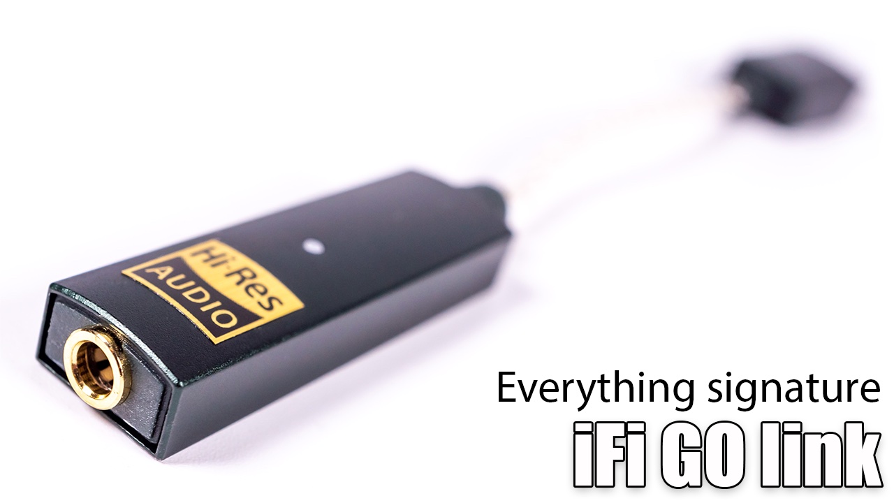 iFi GO link portable DAC review — debut in new formfactor Porta Fi