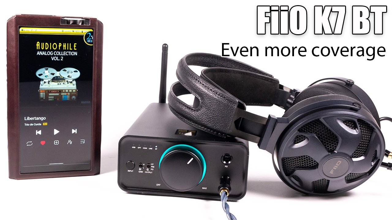 Fiio K7 - DAC e Amp de Auscultadores