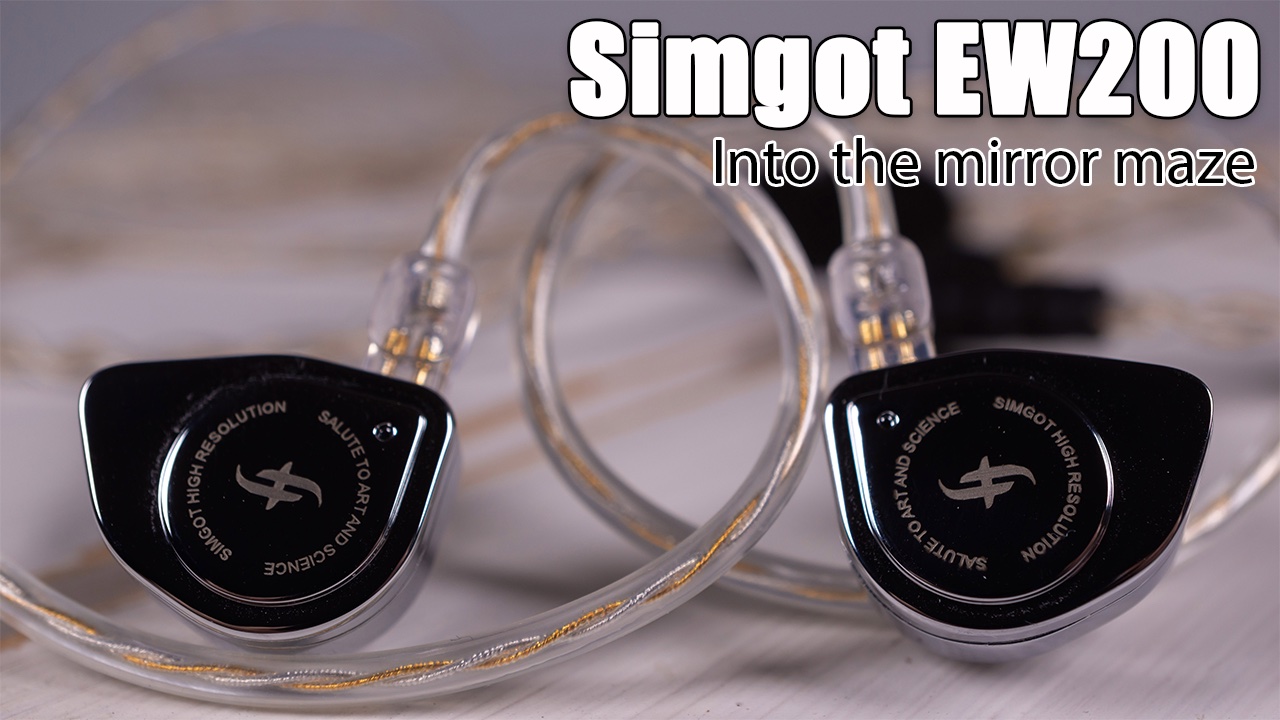 Simgot EW200 earphones review — shiny!